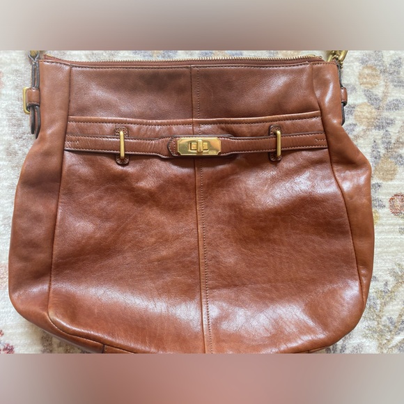 Vintage Coach Chelsea Brown Hobo Leather Bag F1173 - Picture 2 of 14